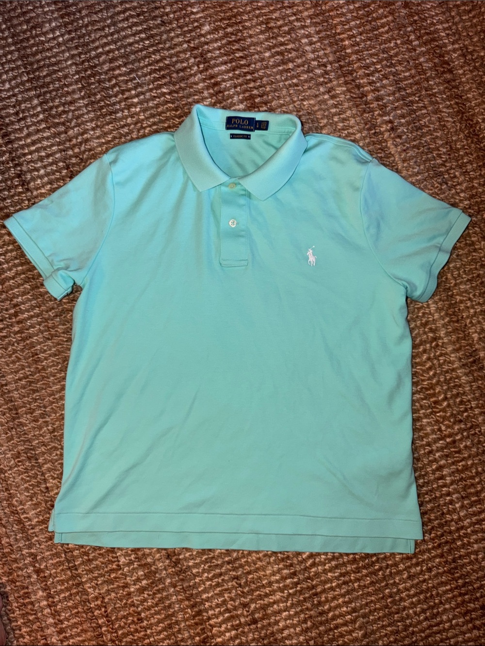 Women’s Polo by Ralph Lauren Seafoam Green Short-Sleeve Polo 🎾